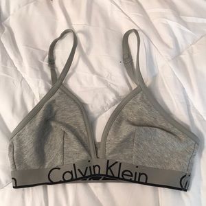 Calvin Klein Gray bralette